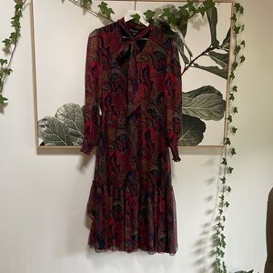 Ralph Lauren paisley dress size 4